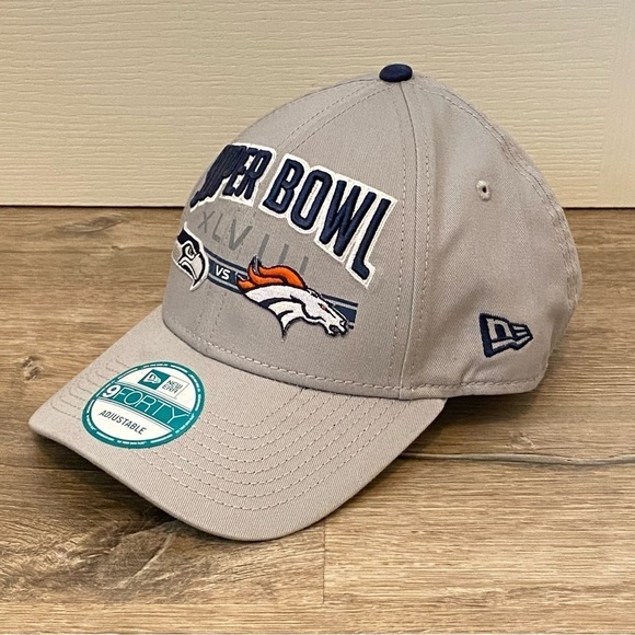 Super Bowl New Era Snapback NFL Hat-The Seattle Seahawks vs. Denver Broncos 2014 - Picture 10 of 10